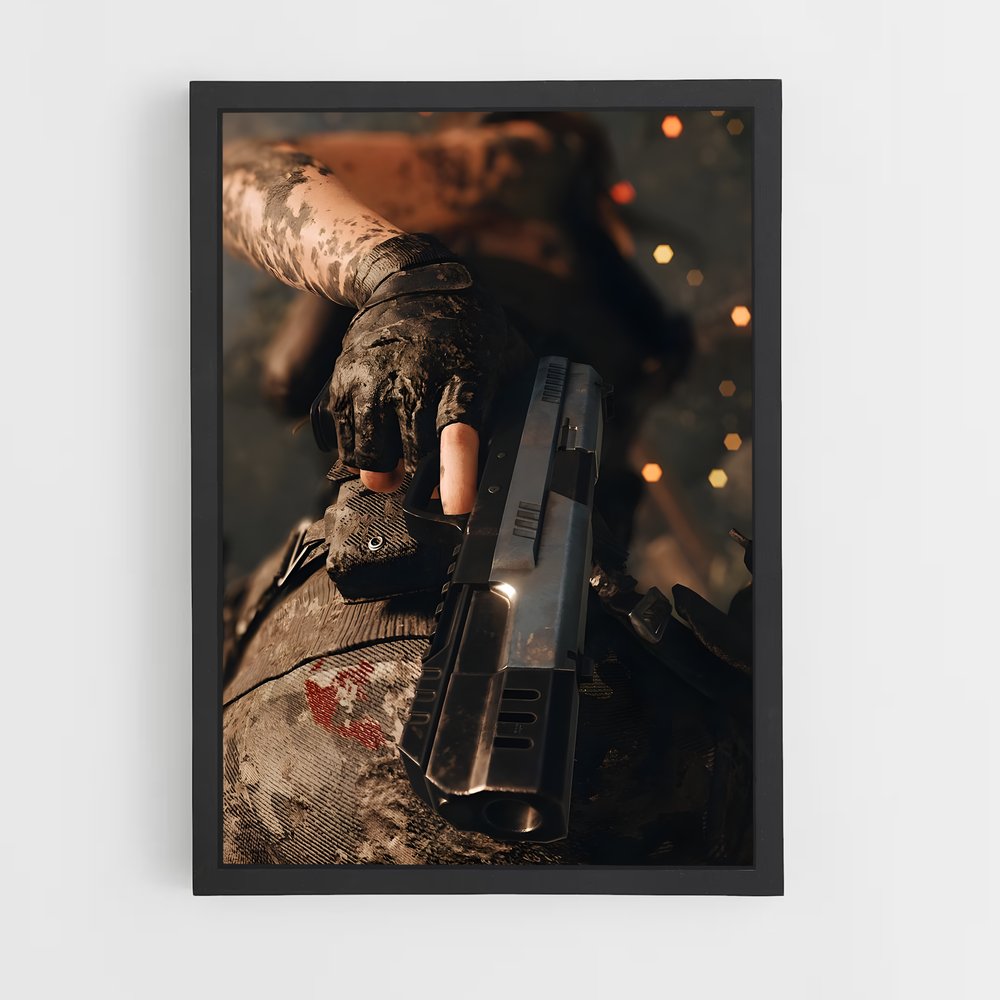 Poster Lara Croft en Mission – affiche Tomb raider (vue 2)